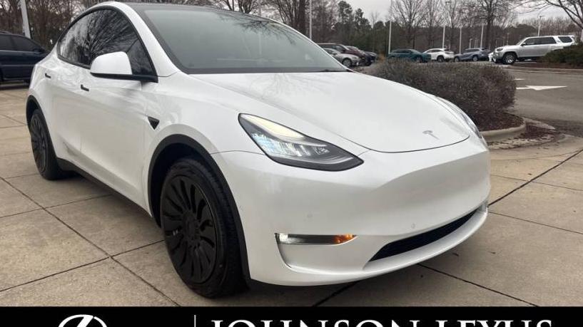 TESLA MODEL Y 2021 5YJYGDEE9MF177325 image